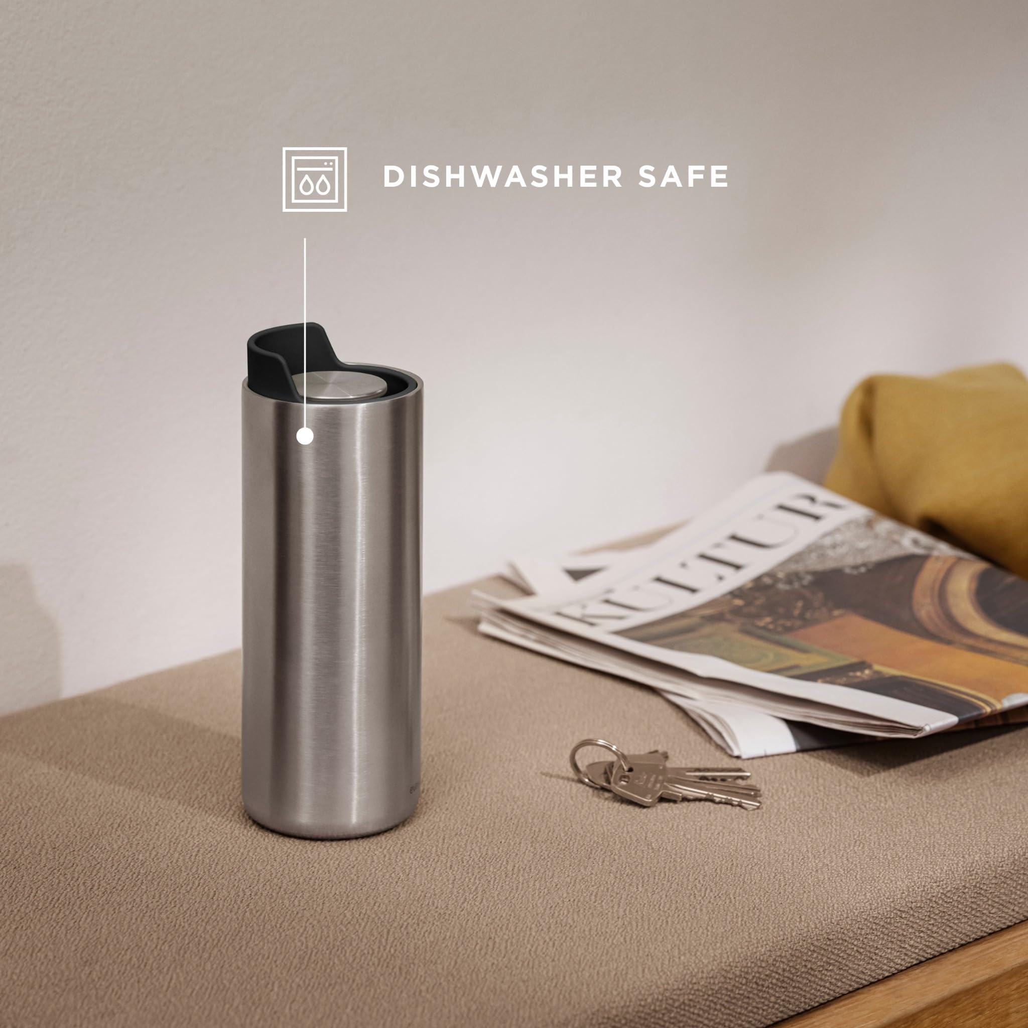 Amazon.com: EVA SOLO | Urban to Go Cup Recycled 12oz | Danish